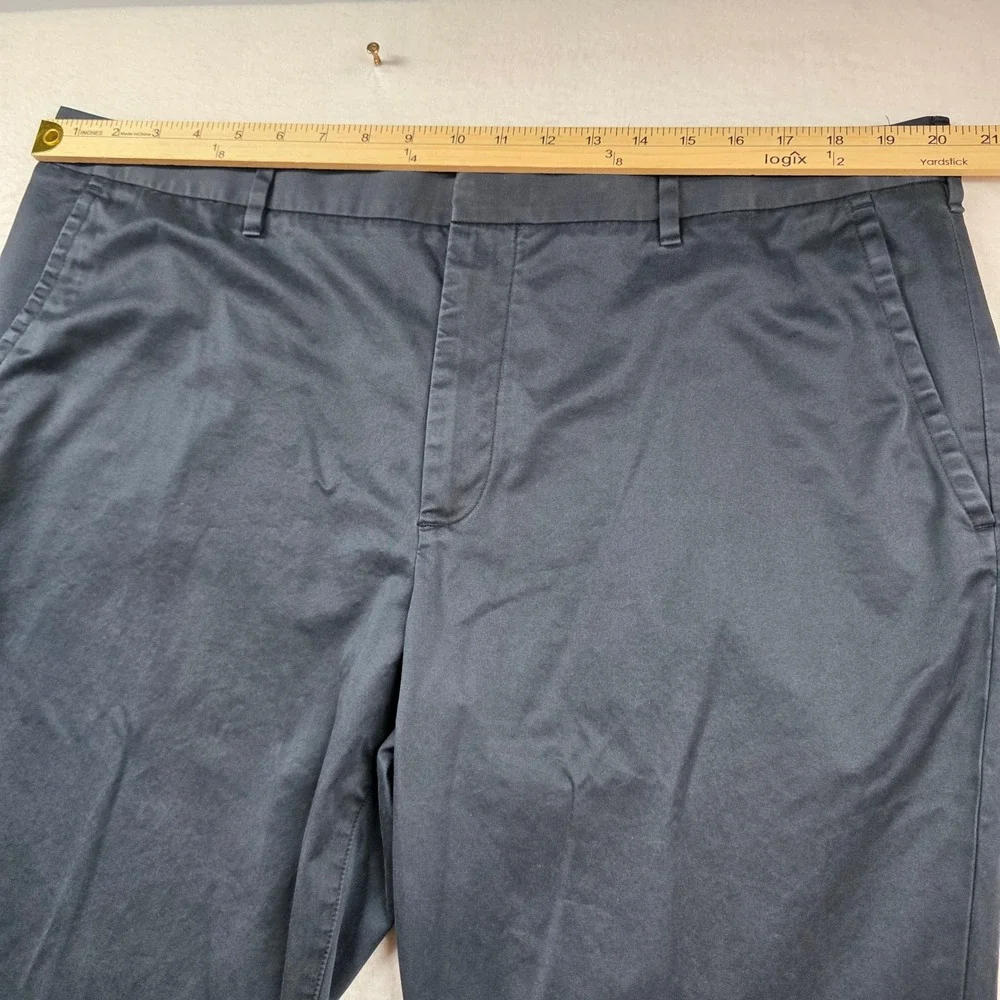 Bonobos Chino Pants Mens 40x32 Black Straight Leg 100% Cotton 11600 BK002
